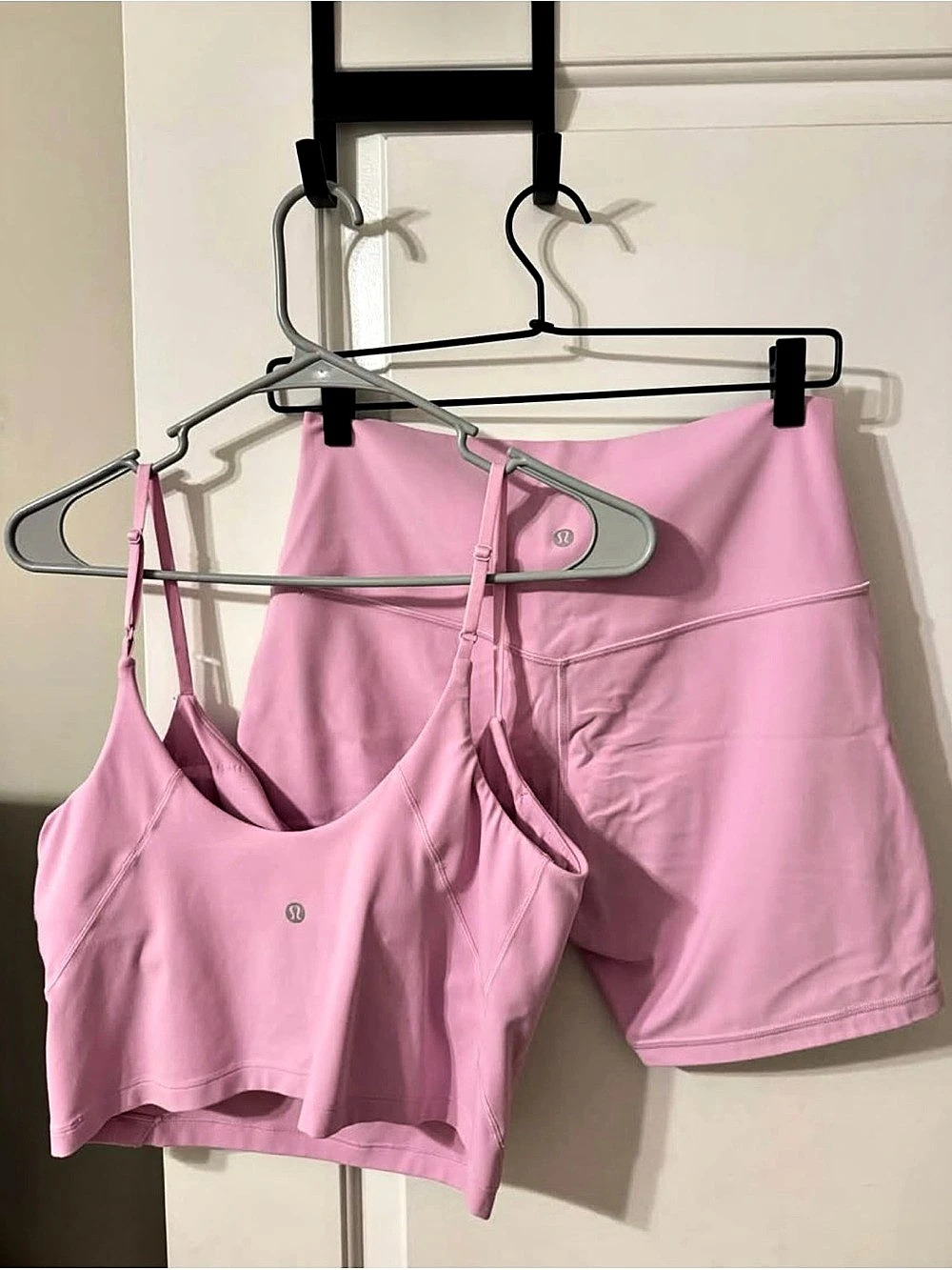Lululemon Align Tank and Align Short Set Pink, Size 10